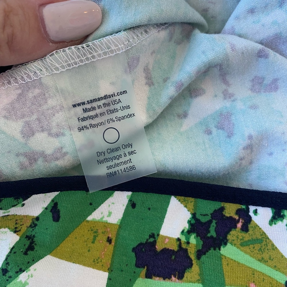Sam & Lavi Paradise Print Pencil Skirt - Picture 4 of 4